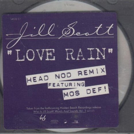 Jill Scott: Love Rain: Head Nod Remix 6-Track Promo
