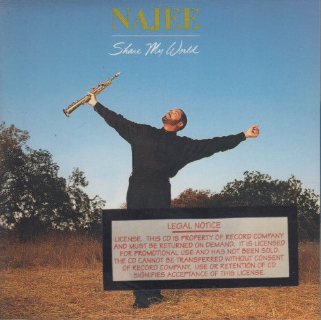 Najee: Share My World Promo Stamped