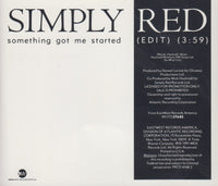 Simply Red: Something Got Me Started 1-Track Promo