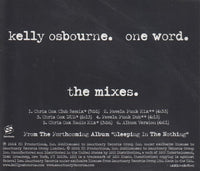 Kelly Osbourne: One Word: The Mixes 6-Track Promo
