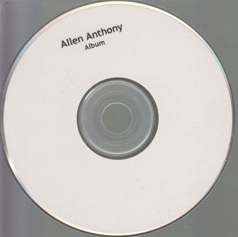Allen Anthony: Oakland International 11-Track Promo w/ No Artwork