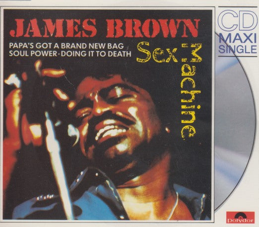 James Brown: Papa's Got A Brand New Bag / Soul Power / Doing It To Death 4-Track Maxi-Single Germany
