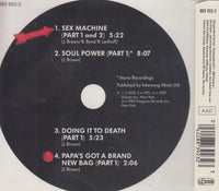 James Brown: Papa's Got A Brand New Bag / Soul Power / Doing It To Death 4-Track Maxi-Single Germany