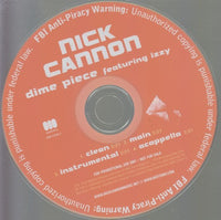 Nick Cannon: Dime Piece 4-Track Promo w/ Back Artwork
