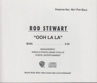 Rod Stewart: Ooh La La: Edit 1-Track Promo w/ Back Artwork