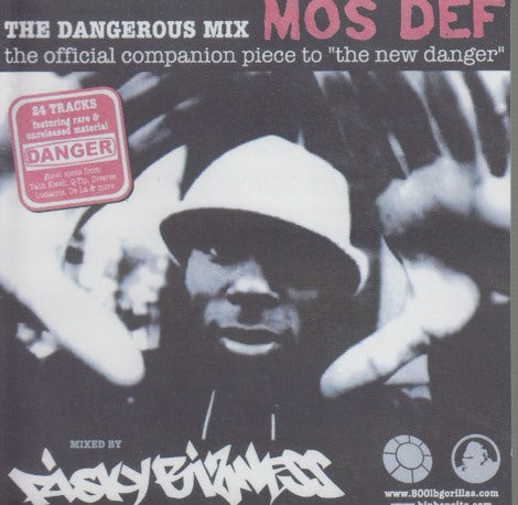 Mos Def: The Dangerous Mix 24-Track Promo w/ Front Artwork