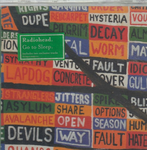 Radiohead: Go To Sleep w/ Hype Sticker