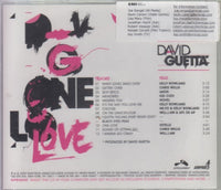 David Guetta: One Love Promo Stamped w/ Hype Sticker & Back Artwork