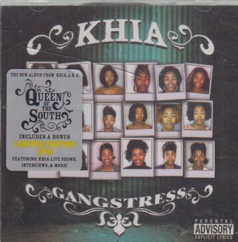Khia: Gangstress Limited 2-Disc Set w/ Hype Sticker & Damaged Case
