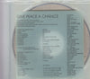 Peace Choir: Give Peace A Chance 1-Track Promo w/ Hype Sticker