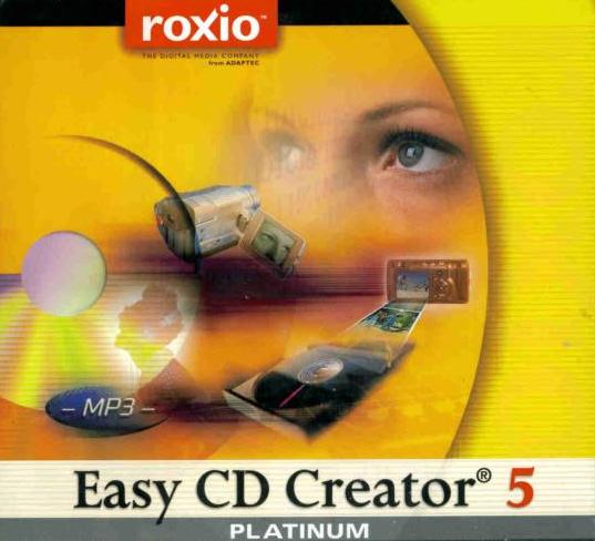 Roxio Easy CD Creator 5 Platinum - NeverDieMedia