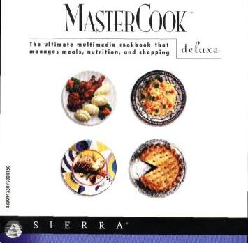 Mastercook Recipe Software MasterCook Deluxe – NeverDieMedia