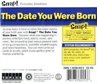 The Date You Were Born