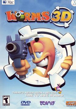 Worms 3D w/ Manual