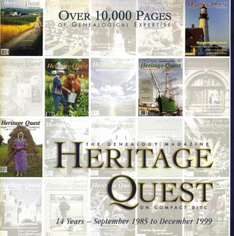 Heritage Quest: 14 Years On CD-ROM