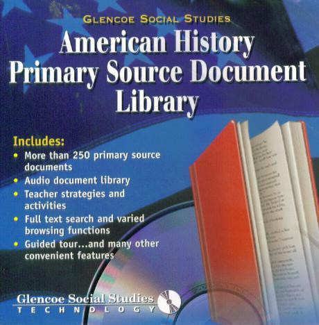 Glencoe Social Studies: American History Primary Source Document Library