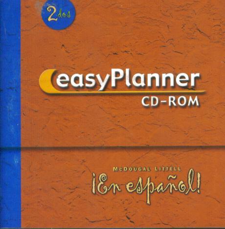McDougal Littell En Espanol 2 EasyPlanner