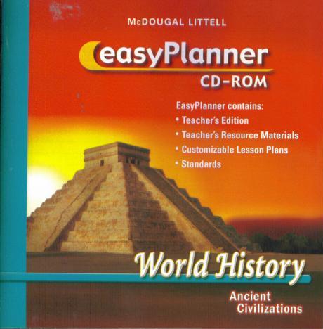 McDougal Littell World History: Ancient Civilizati EasyPlanner
