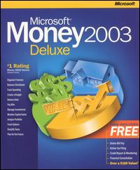 Microsoft Money 2003 Deluxe w/ Manual
