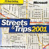 Microsoft Streets & Trips  2001