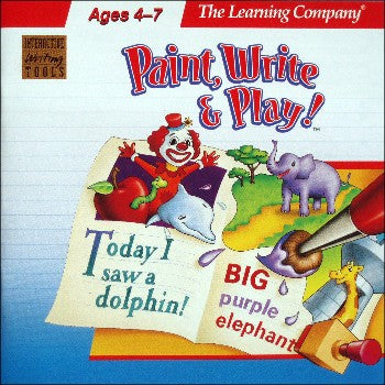 Paint, Write & Play w/ Manual
