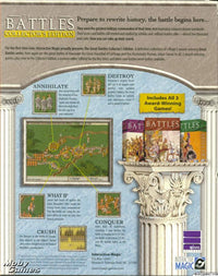 The Great Battles Collector's w/ Manual & BIG BOX