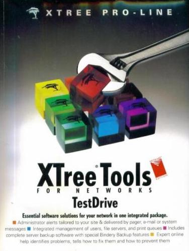 Xtree Tools For Networks: TestDrive Netware Edition w/ Manual