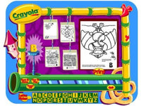 Crayola: Alphabet Coloring Book