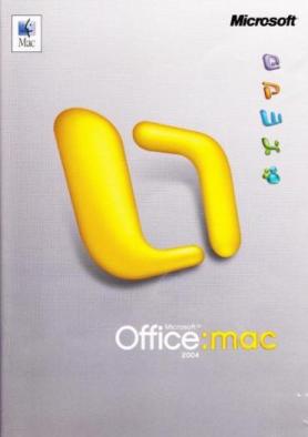 Microsoft Office 2004 Upgrade w/ Manual