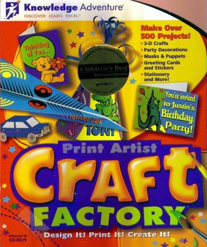 Print Artist: Craft Factory w/ Manual
