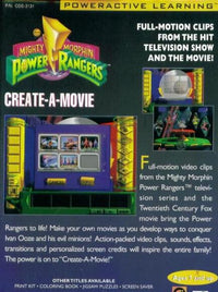 Power Rangers: Create-A-Movie w/ Manual