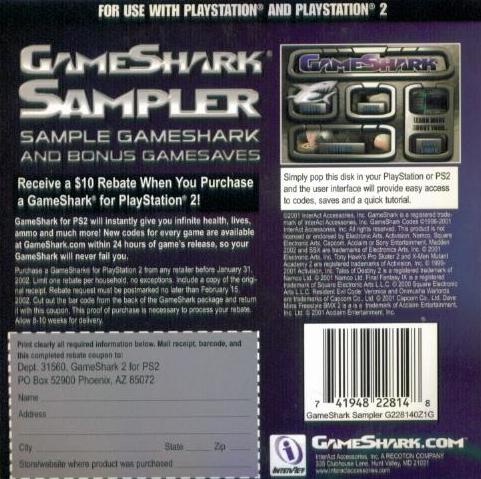 InterAct PS1 Playstation 1 Game Shark box Gameshark (BOX ONLY