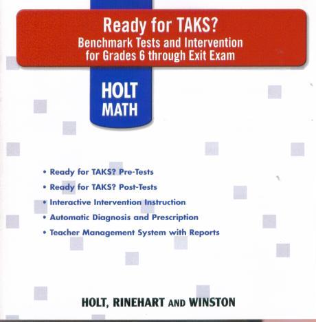 Holt Math: Ready For TAKS? Grade 6 - Exit Exam