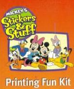 Disney's Mickey's Stickers & Stuff: Printing Fun Kit