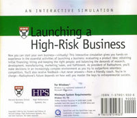 Launching A High-Risk Business: An Interactive Simulation