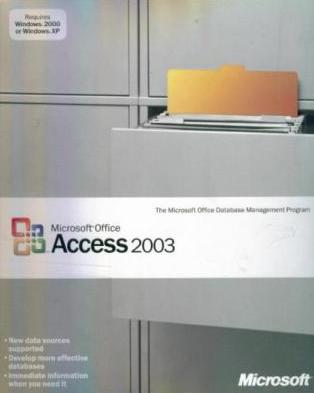Microsoft Access 2003 w/ Manual