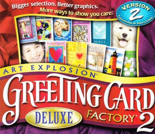 Art Explosion: Greeting Card Factory 2 Deluxe