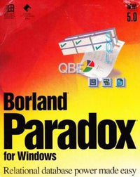 Borland Paradox 5.0 w/ Manual