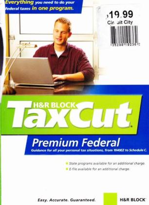 TaxCut 2007 Premium Federal