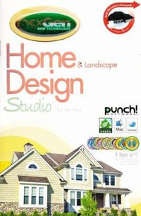 Punch Home & Landscape Design Studio w/ Manual
