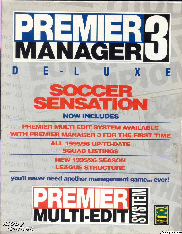Premier Manager 3 Deluxe