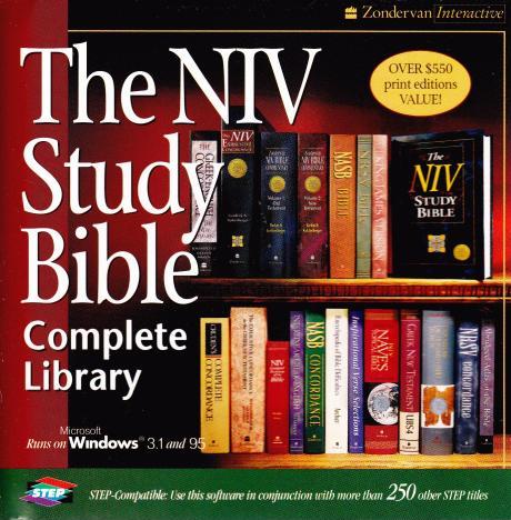 The NIV Study Bible Complete Library