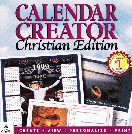 Calendar Creator: Christian