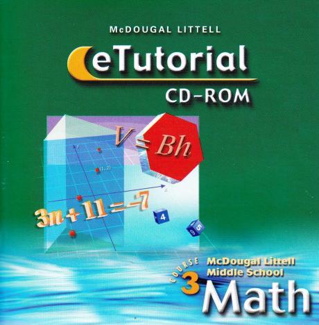 McDougal Littell Mathematics: Middle School 3 eTutorial