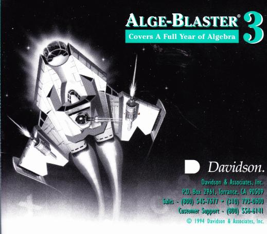 Alge-Blaster  3
