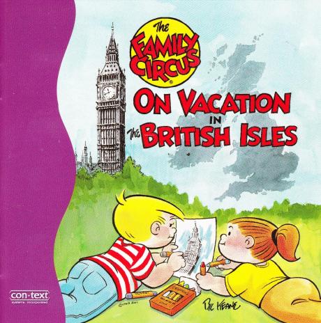 Family Circus: On Vacation In The British Isles
