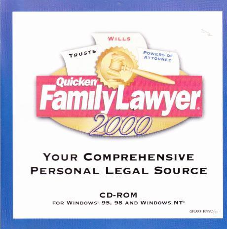Quicken Family Lawyer 2000