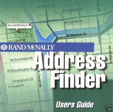 Rand McNally Address Finder