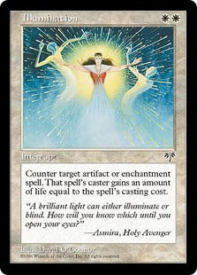 Magic The Gathering Card: Illumination Mirage
