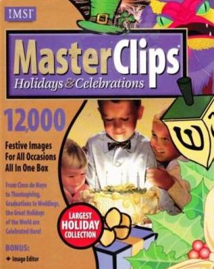 MasterClips: Holidays & Celebrations w/ Manual